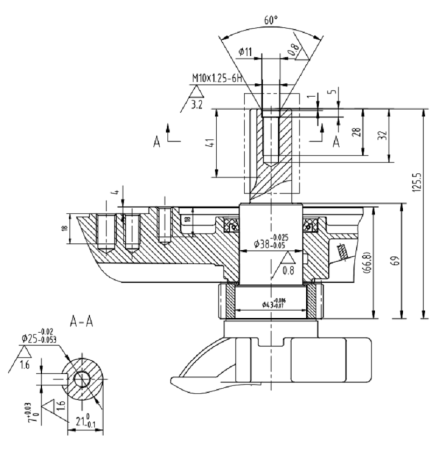 Коленвал LIFAN 13110-A2412-0002/2V80FD, D25 мм (S type) - купить в Минске с доставкой по РБ